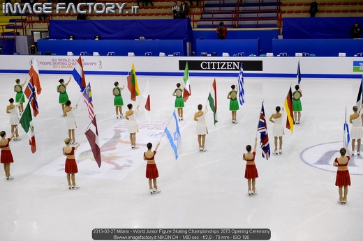 2013-02-27 Milano - World Junior Figure Skating Championships 2073 Opening Ceremony